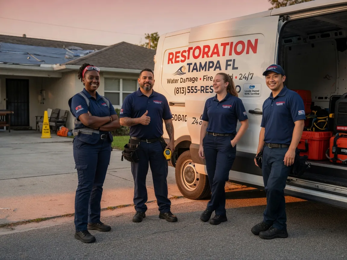 Water Damage Restoration company in Lansing, WV