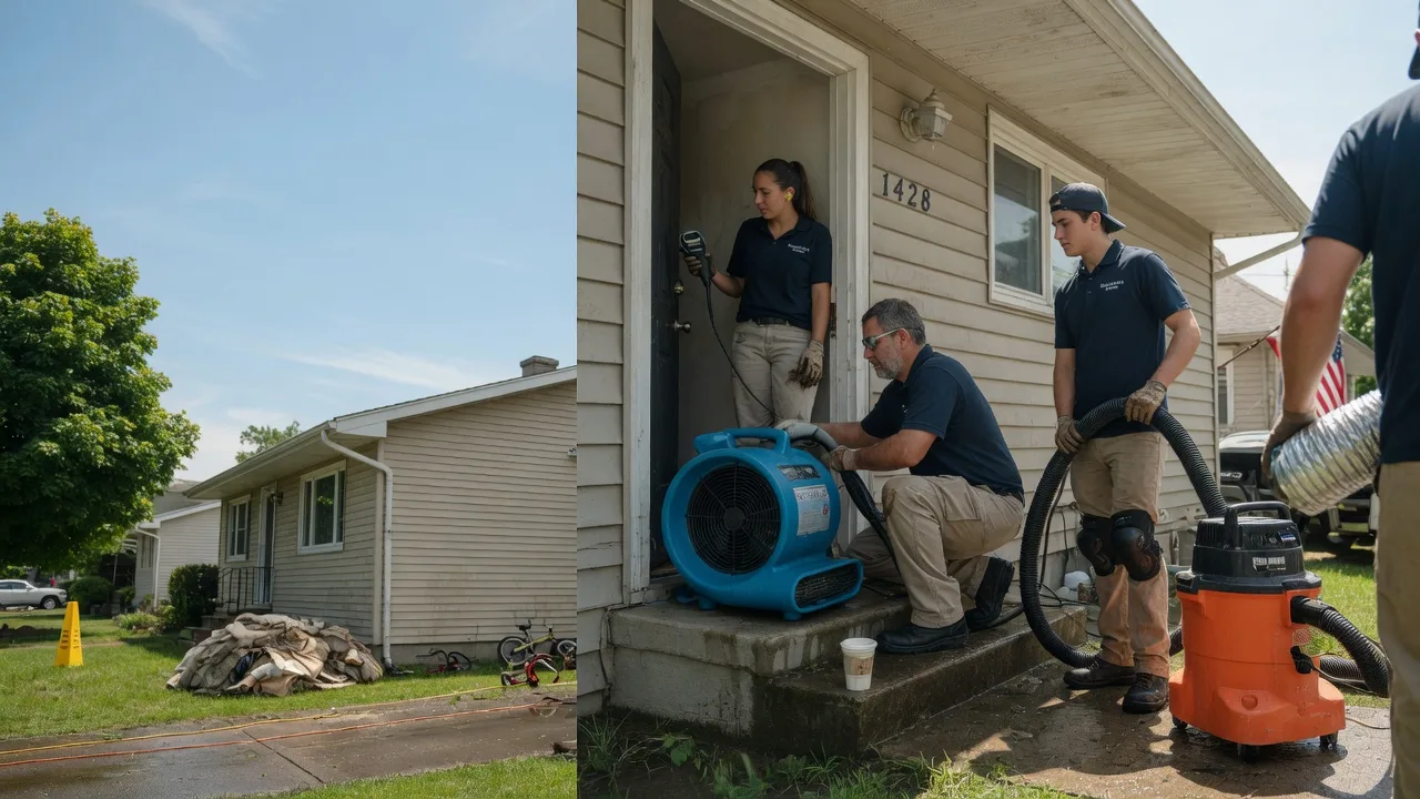 Water Damage Restoration in Lansing, WV near me